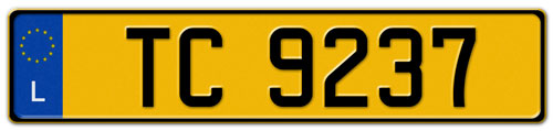 european license platesLicense Plates History